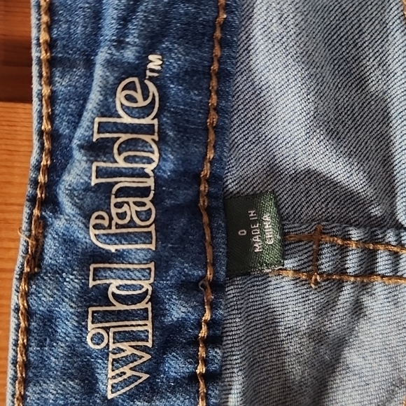 Wild Fable distressed skinny jeans sz 0 in excellent condition - Picture 6 of 8
